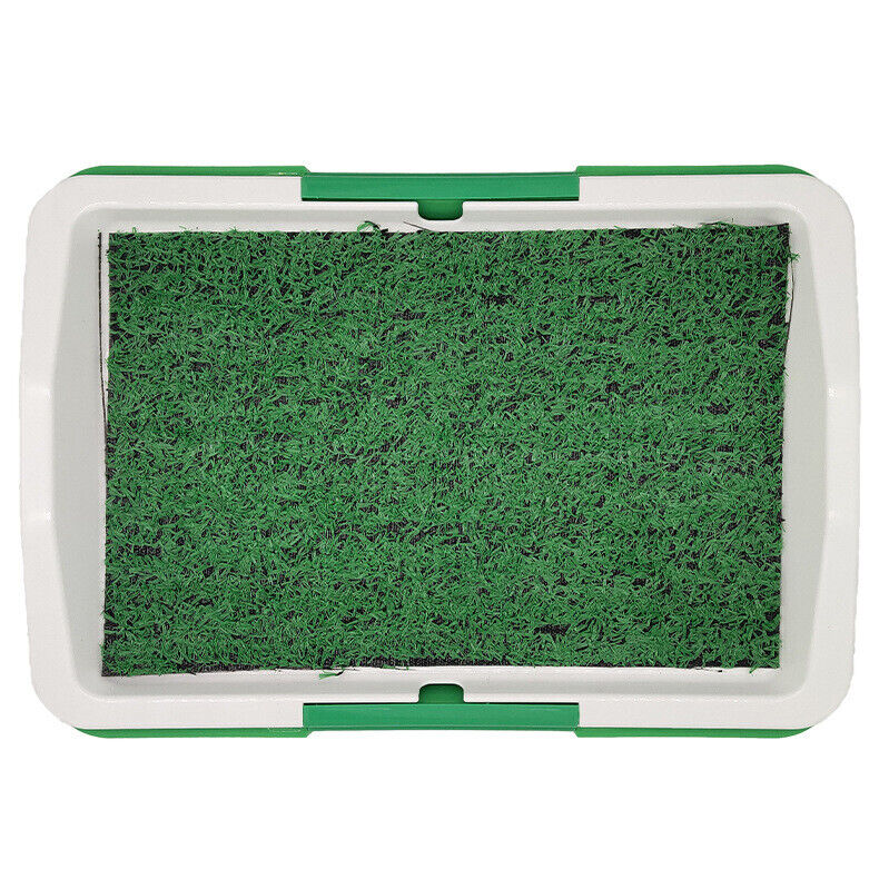 Pet Dog Toilet Mat Indoor Restroom Training Grass Potty Pad Loo