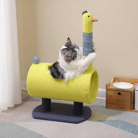 Cat Climbing Frame Sisal Scratching Post Wear-resistant Jumping