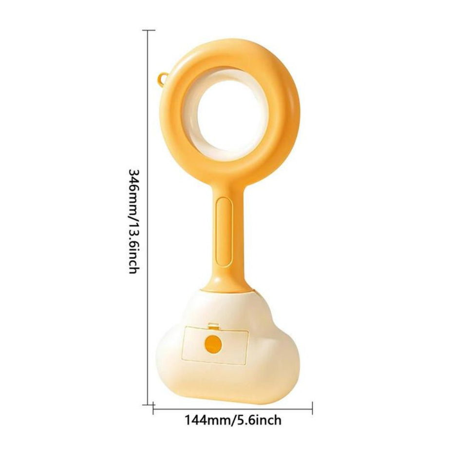 Pet Cat Dog Feces Cleaner Pooper Scooper Cloud Shape Jaw Poop Scoop