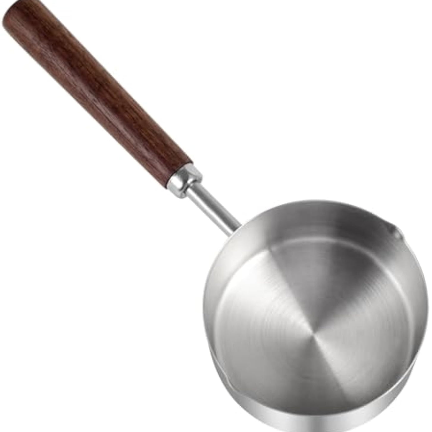 Dog Food Scoop 304 Stainless Steel Pet Measuring Cup With Wooden