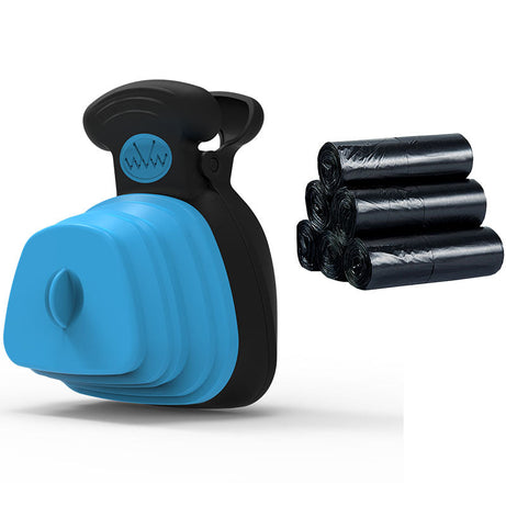 Pet Dog Poop Bag Dispenser Travel Foldable Spoon