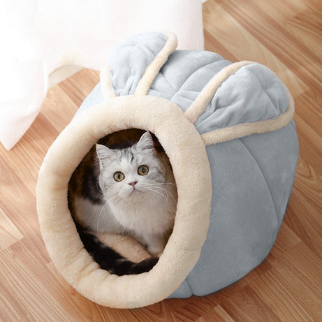 Cat House Villa Enclosed Supplies Bed
