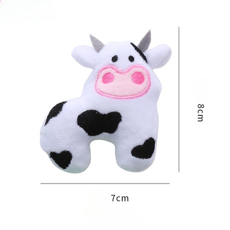 Cow Parrot Shape Cat Toy Cute Plush Animal Toys With Catnip