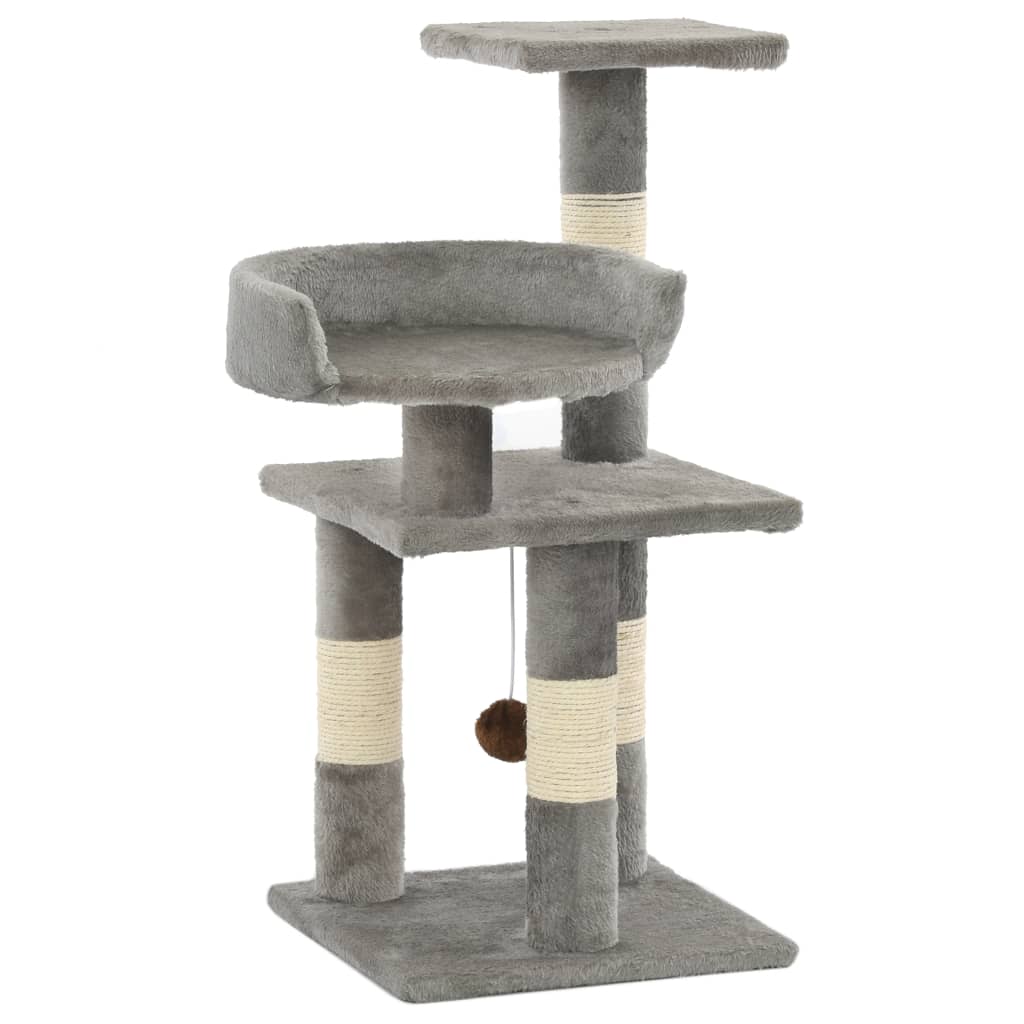 Cat Scratching Post With Sisal Columns 65 Cm