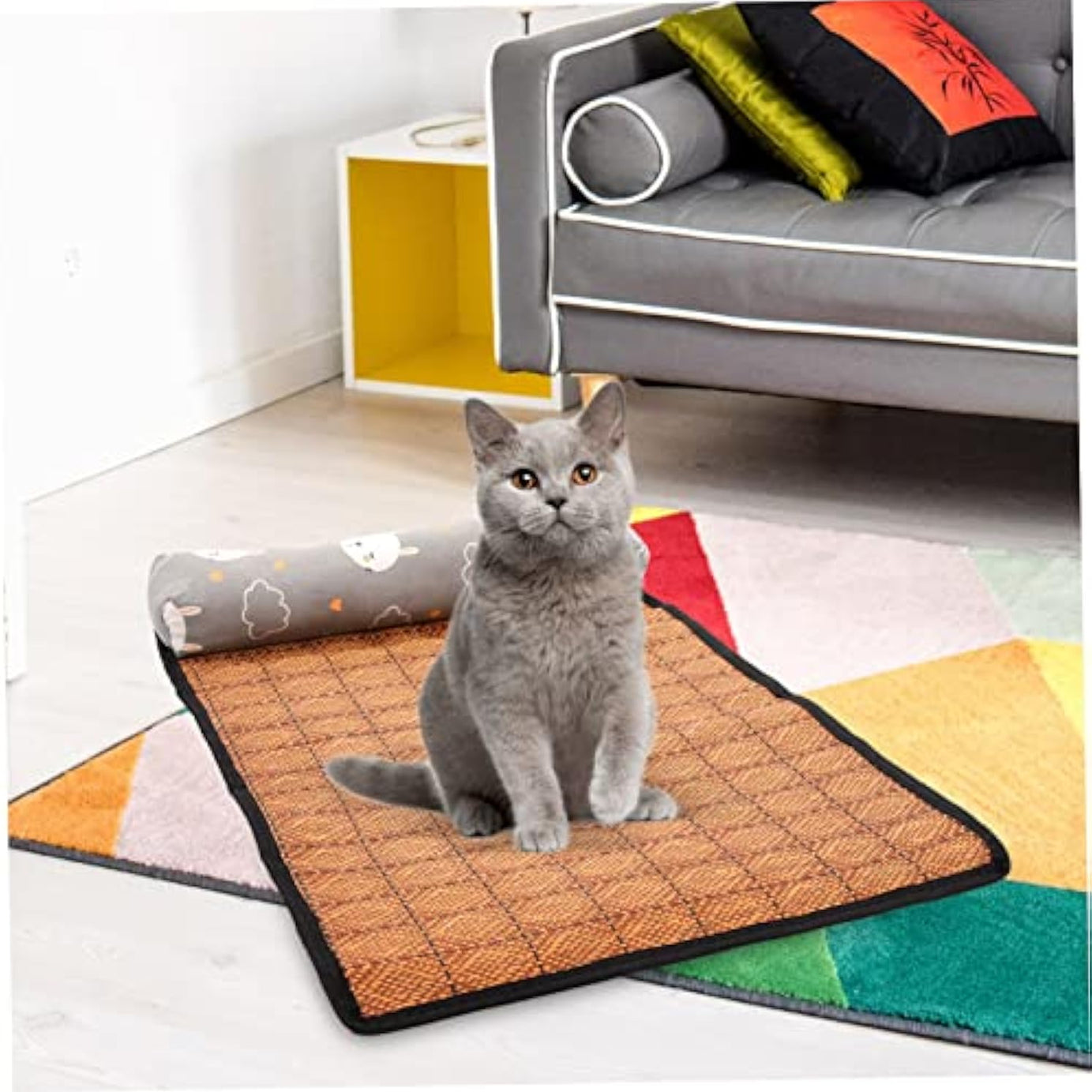 Cooling Mat For Pets Ice Silk Pad For Cats And Dogs To Beat The