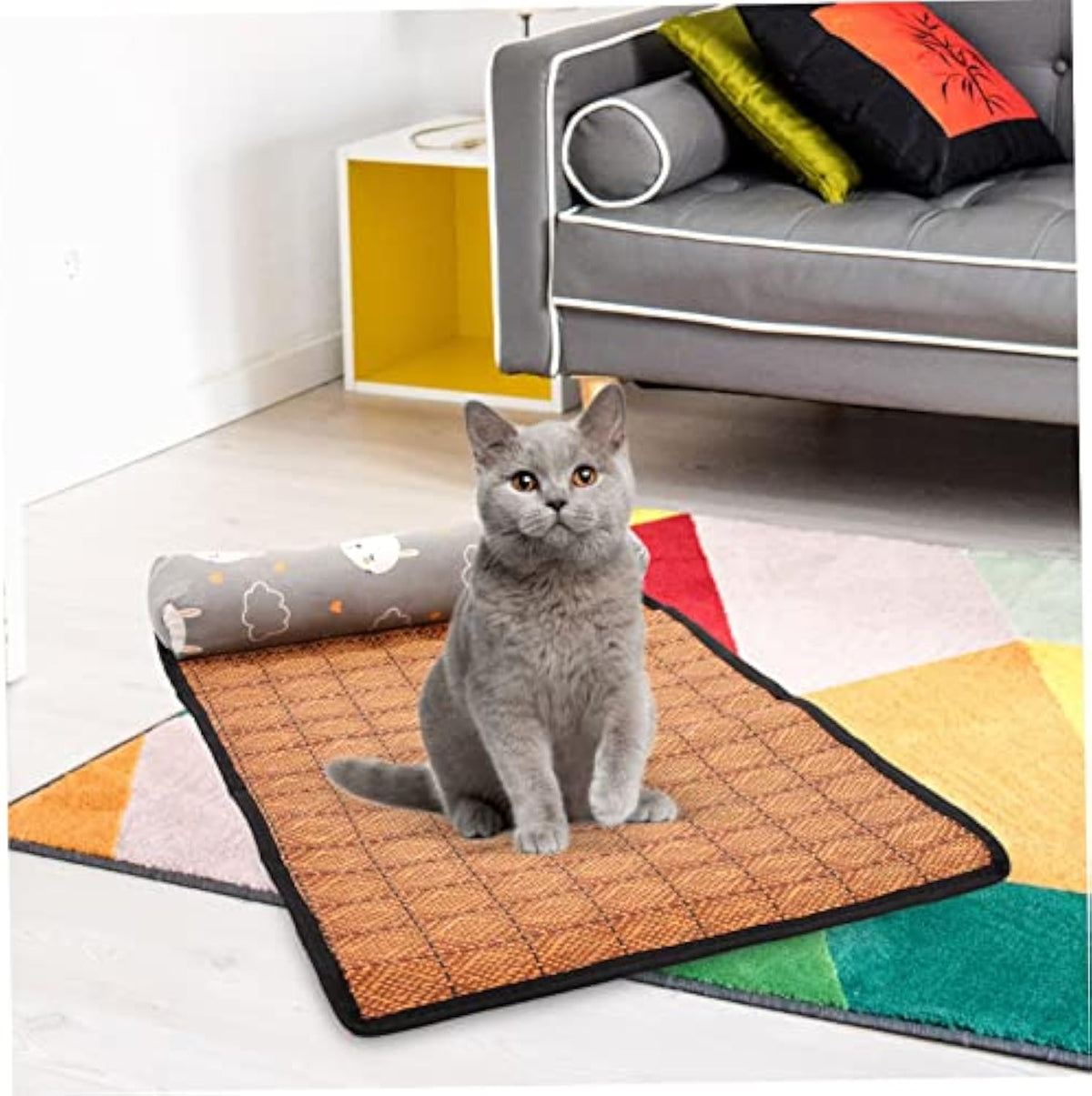 Cooling Mat For Pets Ice Silk Pad For Cats And Dogs To Beat The