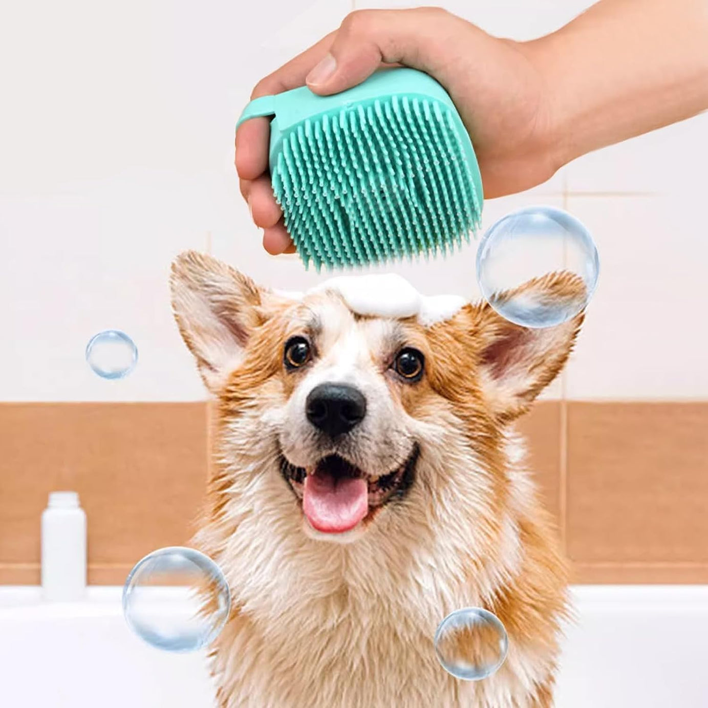 7pcs Pet Grooming Kit Self-cleaning Brush Shedding With Nail