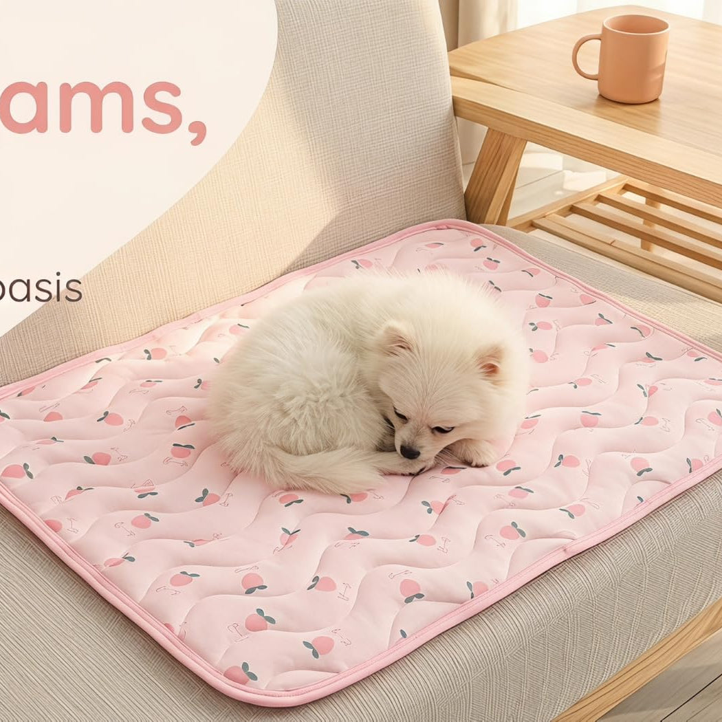 Self-cooling Pet Mat For Dogs Cats Foldable Summer Cooling Pad