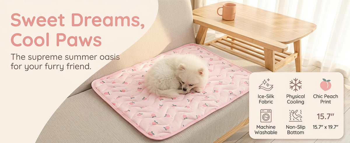 Self-cooling Pet Mat For Dogs Cats Foldable Summer Cooling Pad