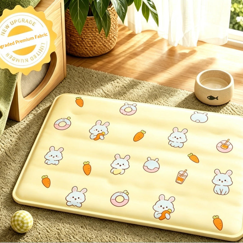 Pet Cooling Mat Dog Summer Cat Bed Sleeping Pad Ice