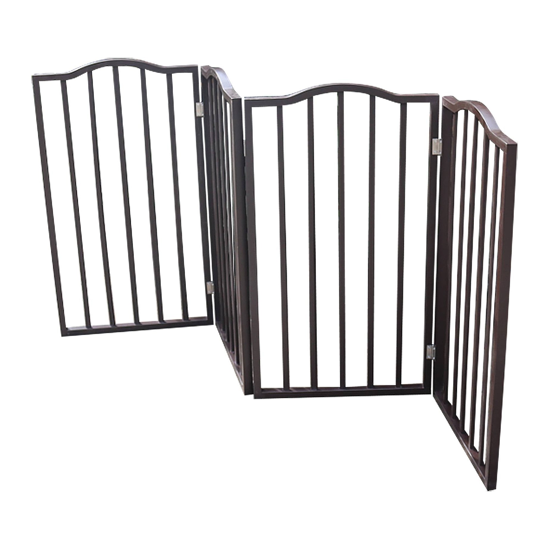 Pet Gate Dog For Doorways Stairs Or House Standing Folding Arc