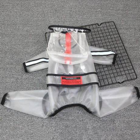 Dog Raincoat Four-legged Waterproof All-inclusive Teddy Bichon