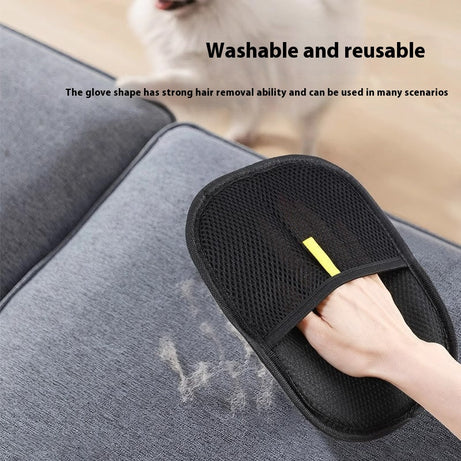 Pet Hair Remover Mitt Pet Gloves Deshedding Brush Glove For Dog Cat