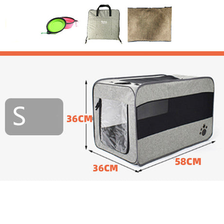 Pet Travel Carrier Bag Portable Pet Folding Fabric Pet For Pet Cage