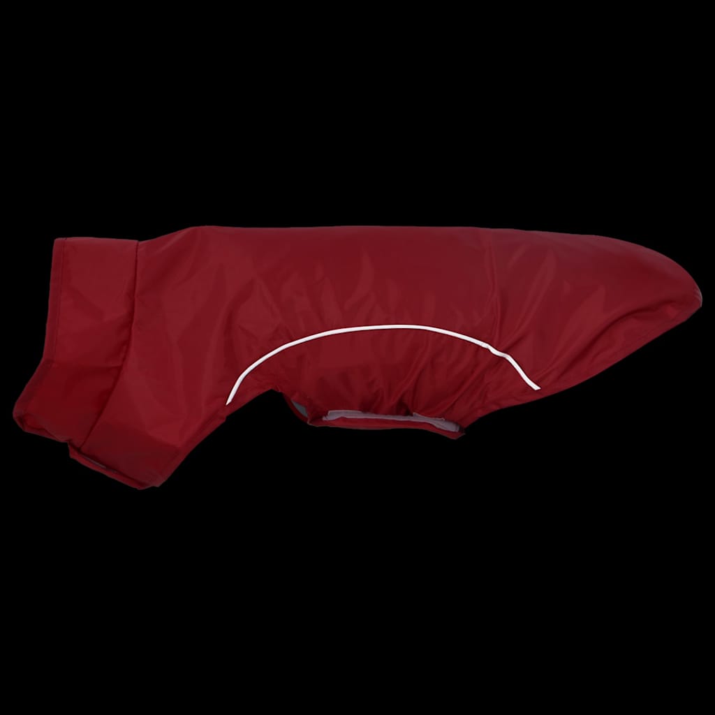 Dog Raincoat With Reflective Stripes Polyester S