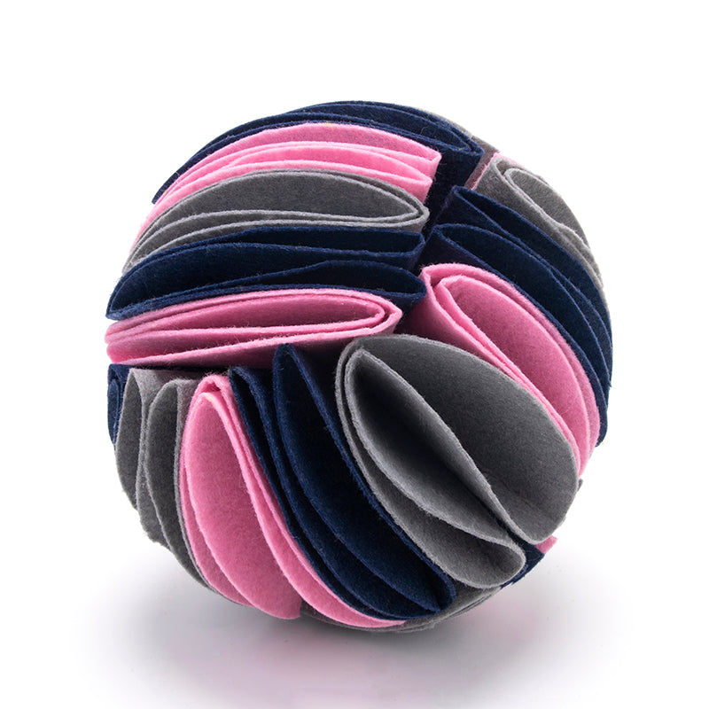 Foldable Dog Snuffle Ball Training Toys Increase Iq Pet Cat Games