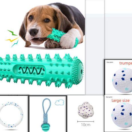 Pet Supplies Vocal Pet Dog Teething Stick Cleaning Toothbrush Vent