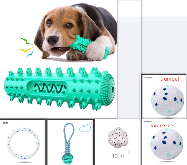 Pet Supplies Vocal Pet Dog Teething Stick Cleaning Toothbrush Vent
