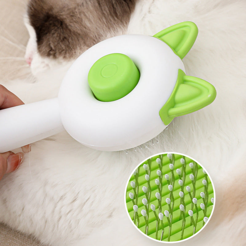 Pet Dog Brush Cat Comb Self Cleaning Pet Hair Remover For Dogs Cats