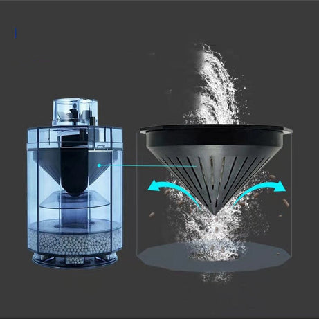 Fish Tank Pneumatic Suction Toilet