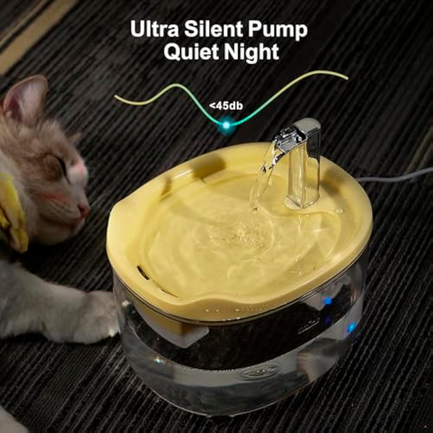 Cat Water Fountain Premium 1500ml Pet For Cats Dogs Kitten