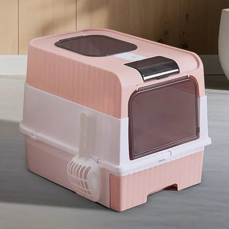 Pinkmagic Cube Intelligent Cat Litter Box Free Hands Enjoy Pure