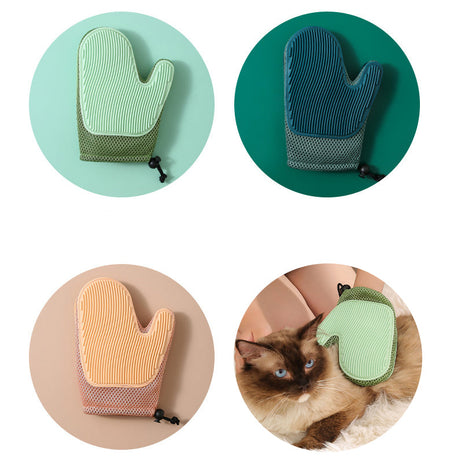 Comb 2-in-1 Floating Hair Removal Pet Gloves Pet Supplies Dog Cat