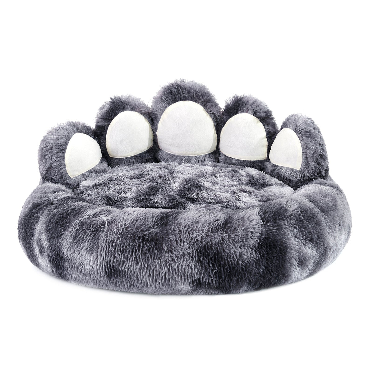 Thickened Warm Kennel For Pets With Bear Paw Shape House Teddy