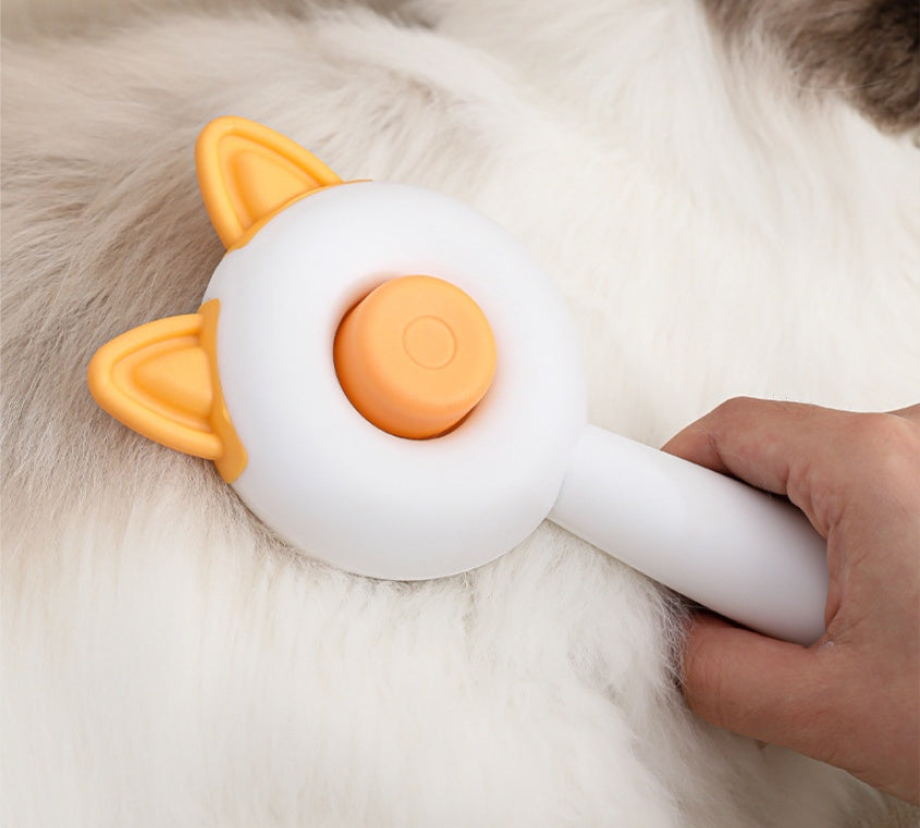 Pet Dog Brush Cat Comb Self Cleaning Pet Hair Remover For Dogs Cats