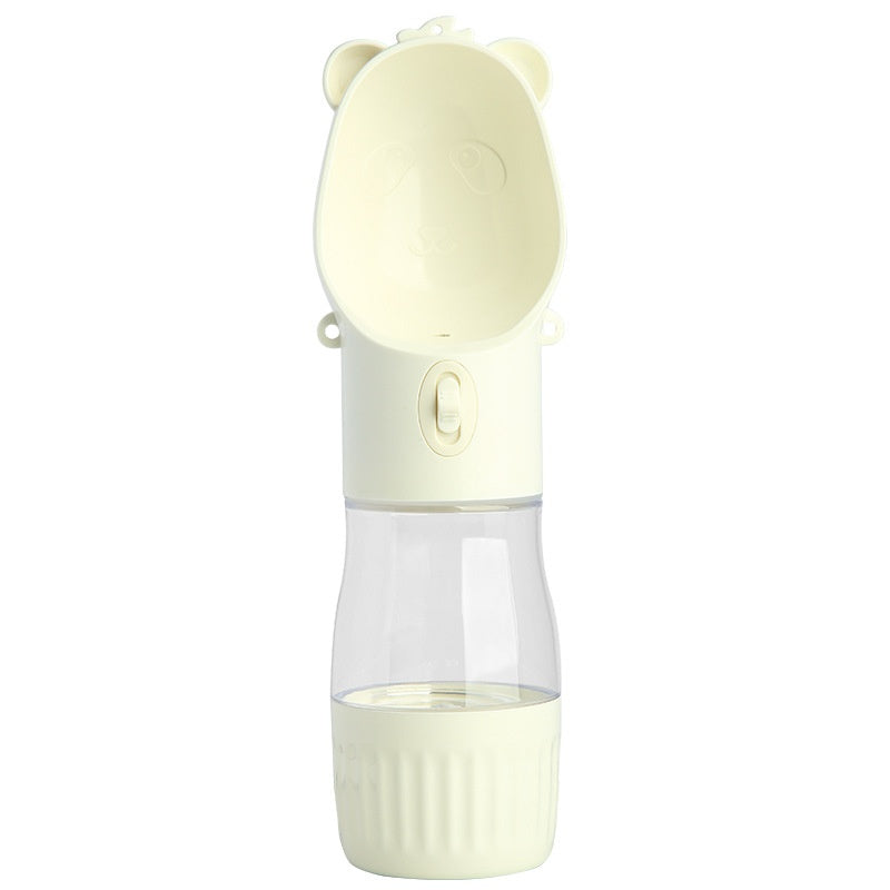 Pet Water Cup Portable Bottle Outdoor Dog Drinking Fountain Feeding