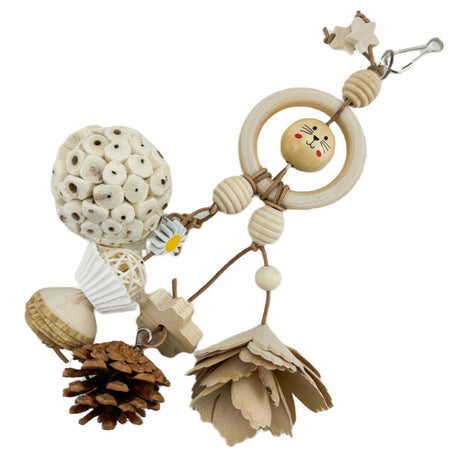 Parrot Natural Ricepaperplant Pith Ball Safety Plant Gnawing Molar