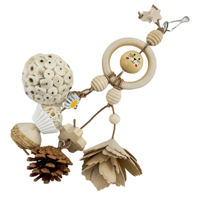 Parrot Natural Ricepaperplant Pith Ball Safety Plant Gnawing Molar