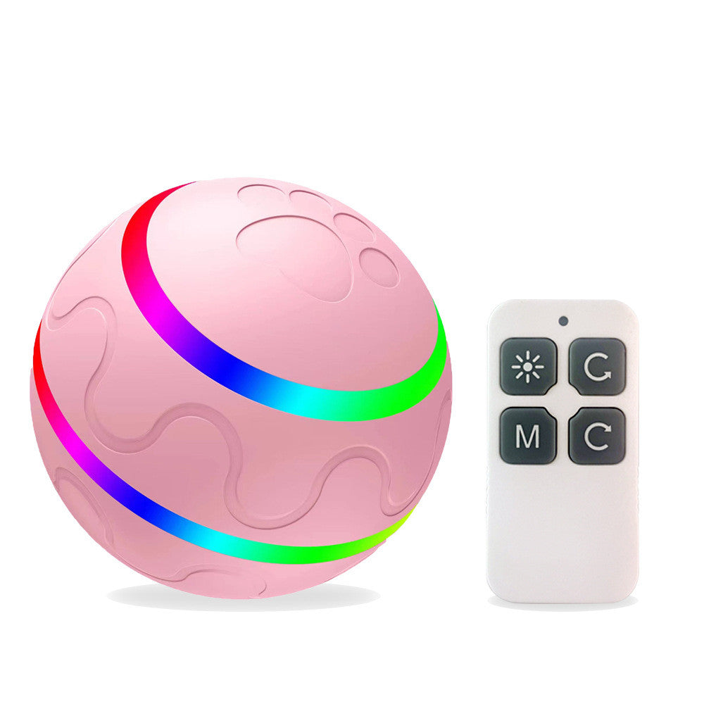 Pet New Cat Wicked Ball Toy Intelligent USB Toys Self Rotating