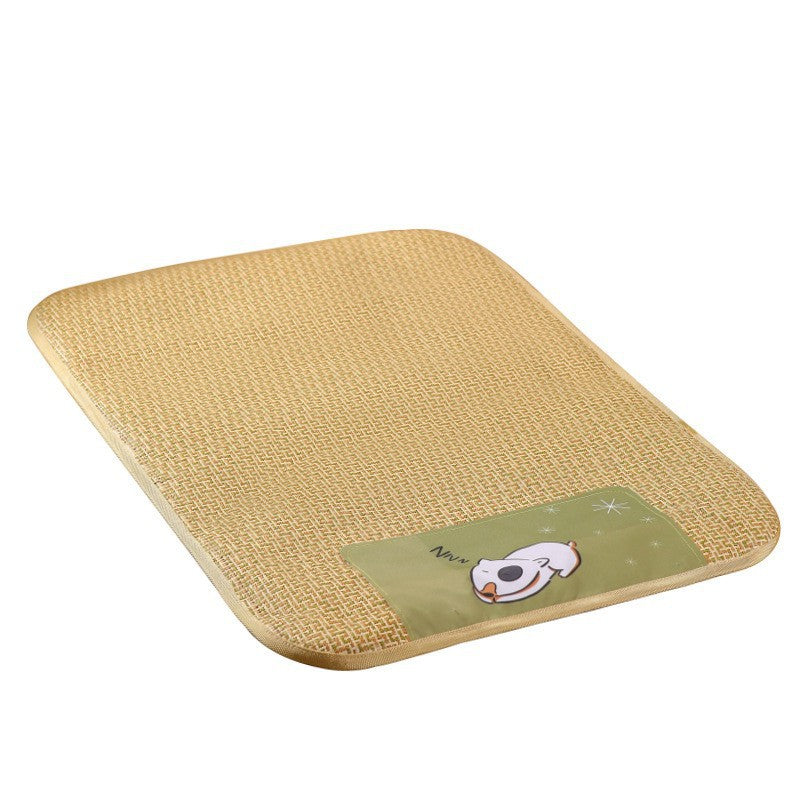 Pet Mat Ice Cool Grass Dog's Nest Tengzhu Cooling Summer Pet's Cat