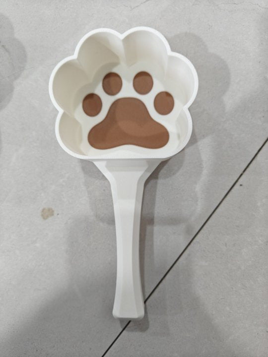 Cute Cat Paw Spoon Pet Dog Food Scoop Multi-color Options