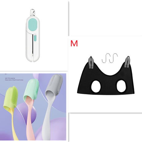 Dog And Cat Nail Clippers Pet Trimmers With LED Light And Circular