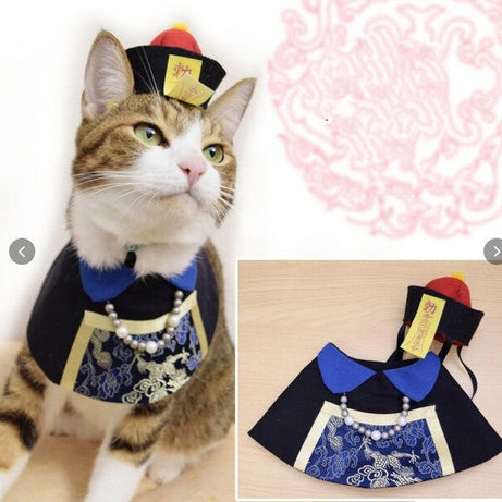 Pet Supplies Cat Decoration Bib Handsome And Funny Accessories