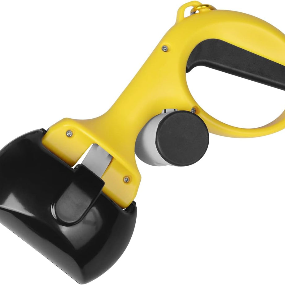 Pet Pooper Scooper For Dogs And Cats With Trash Bags Holder