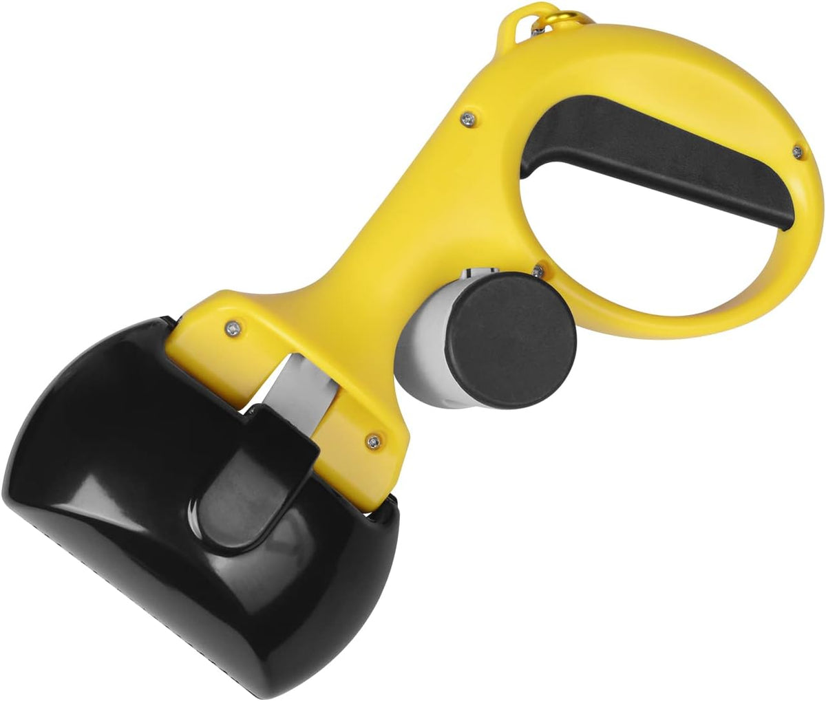 Pet Pooper Scooper For Dogs And Cats With Trash Bags Holder