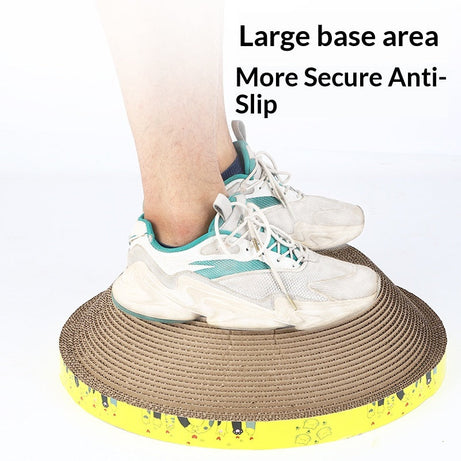 Lint-free Corrugated Cardboard Cat Scratching Post In A Bowl Shape