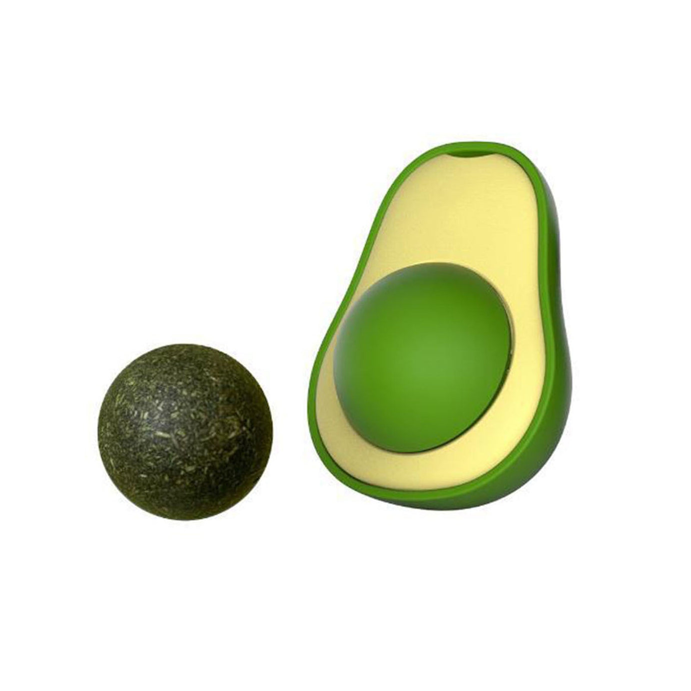Cute Avocado Catnip Toys Cat Teeth Cleaning Toy Supplies Mini Treat