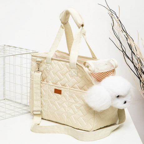 Portable Pets Handbag For High Capacity Ventilation Pet