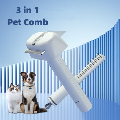 3in1 Pets Hair Unknotting Comb Device Cat Pet Products