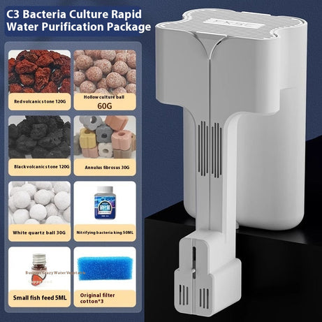 Crazy Water Plants Fish Tank Filter External Vat Three-in-one