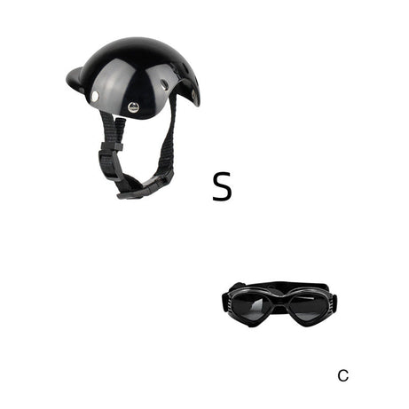 Pet Helmet New Motorcycle Dog Cat Accessories Pet Toy Hat Headwear