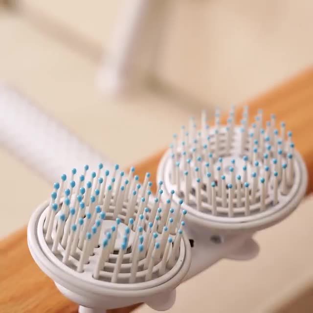 Pet Cat Brush Dog Slicker Double-headed Negative Ion One-button