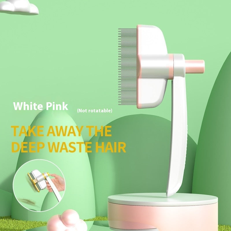 Cat Comb Tie Removal Floating Hair Magic Long Pet Self-cleaning Row
