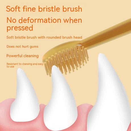 Cat Silicone Toothbrush Dog Set Pet Brushing Teeth Cleaning Supplies