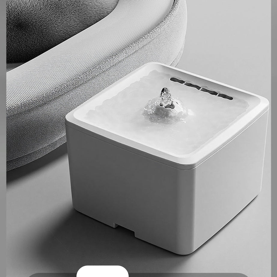 Ultra Silent Circulating Pet Drinking Fountain 3800ml Large Volume