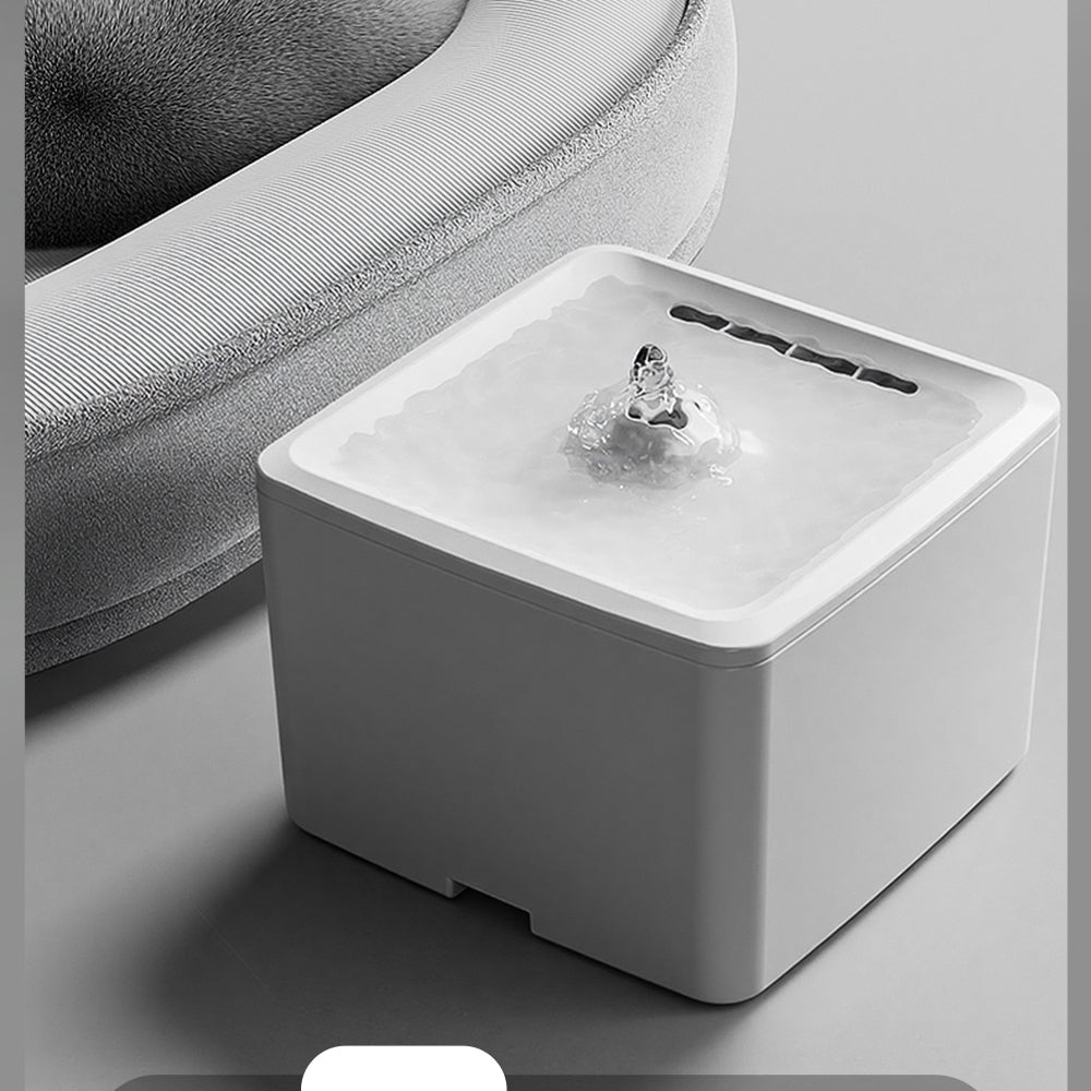 Ultra Silent Circulating Pet Drinking Fountain 3800ml Large Volume